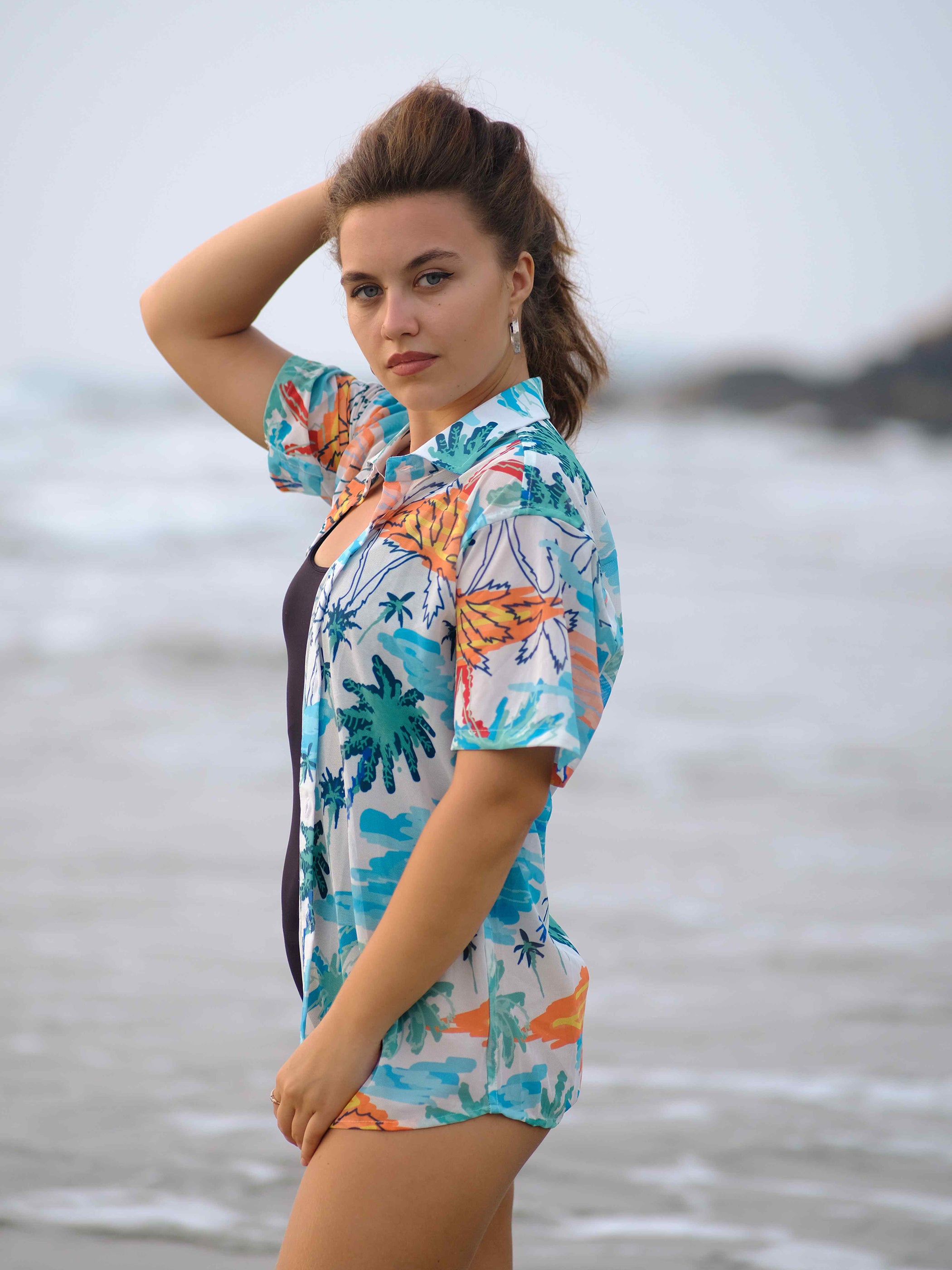 Shop Women s Pool Shirts for Travel and Beach Enimane