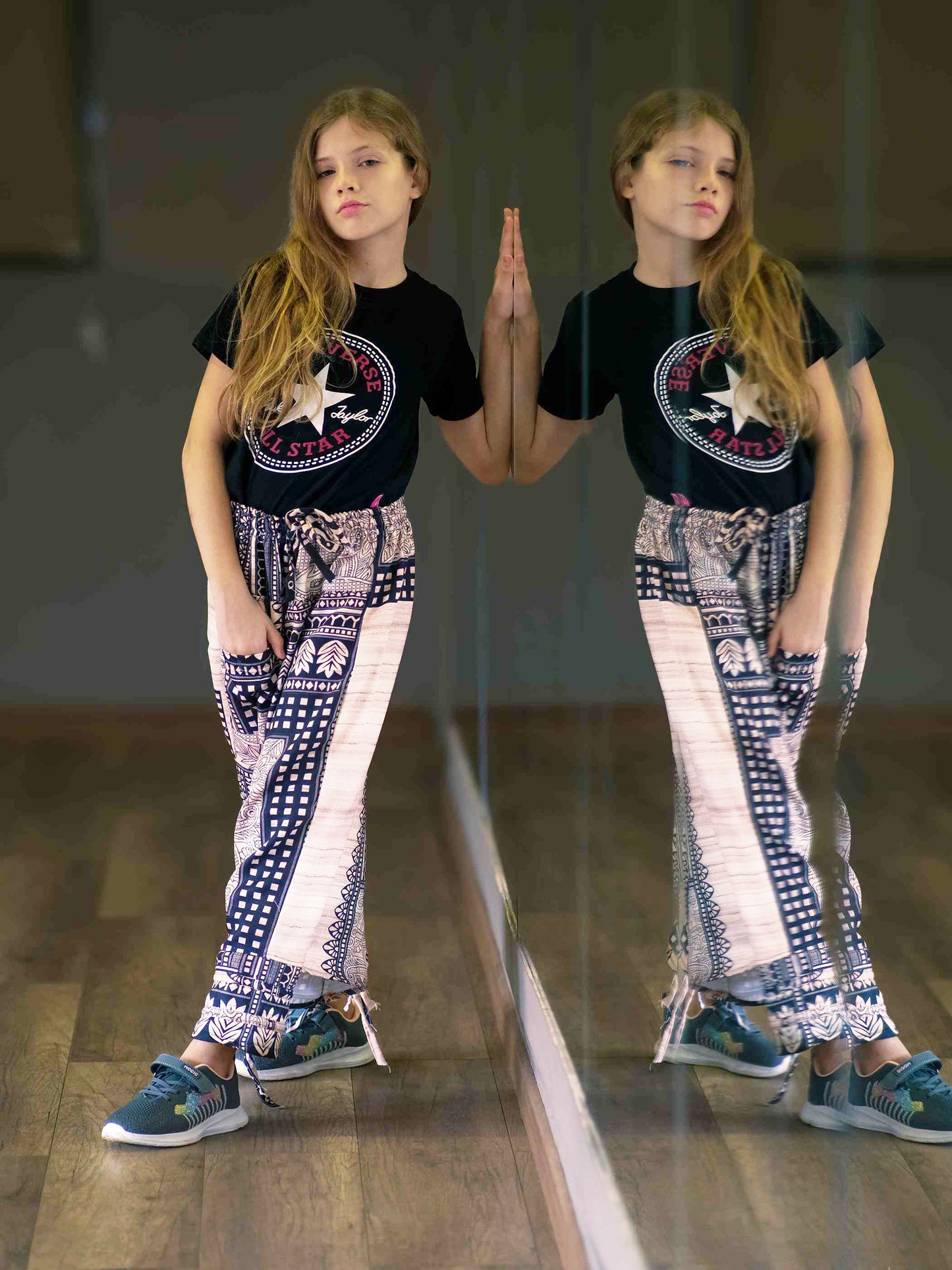 Girl's Kids Artistic Tribal Harem Pants for Dance