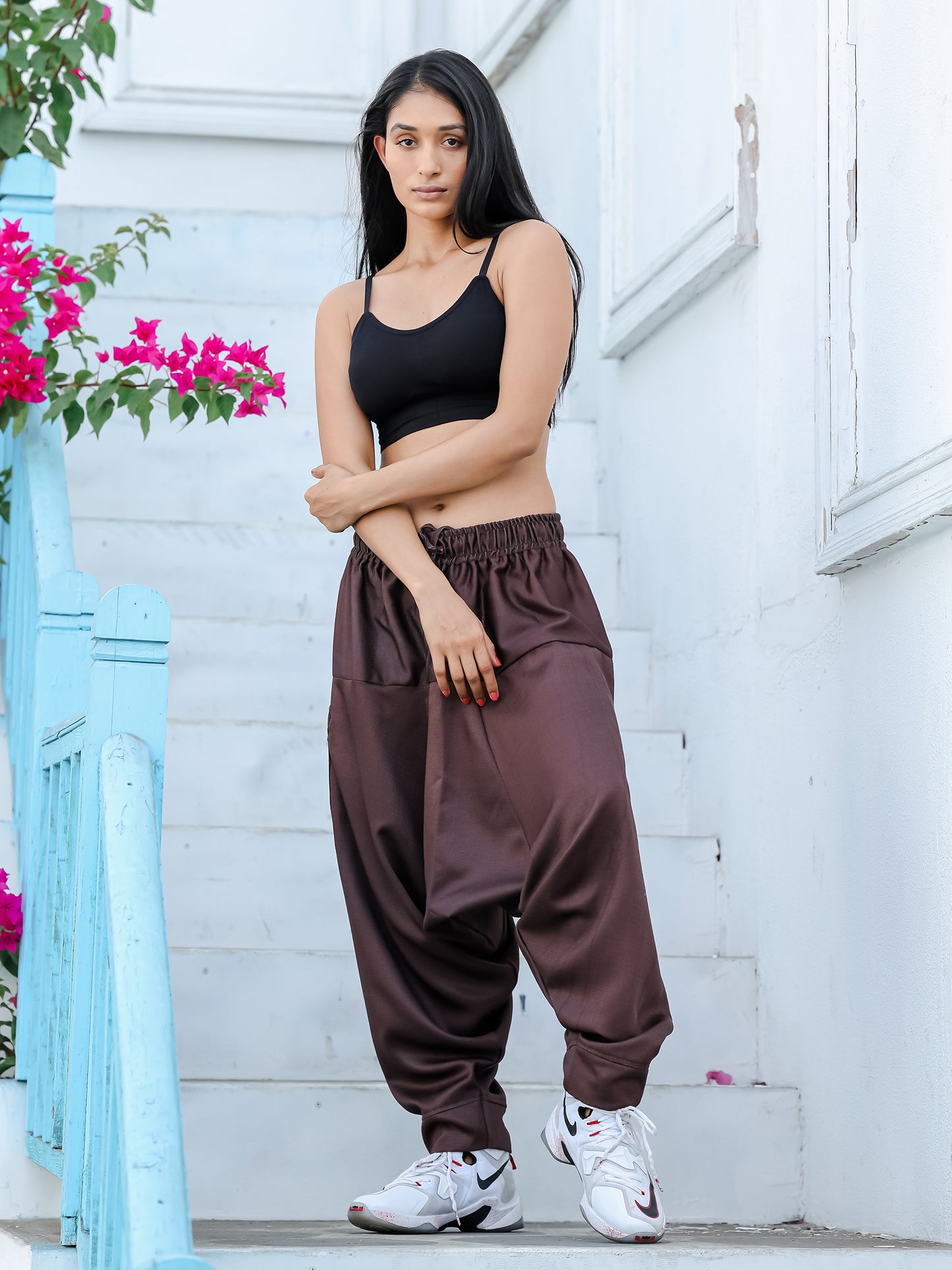 Women's Baggy Hammer Bohemian Hippy Harem Pants For Dance Travel Yoga