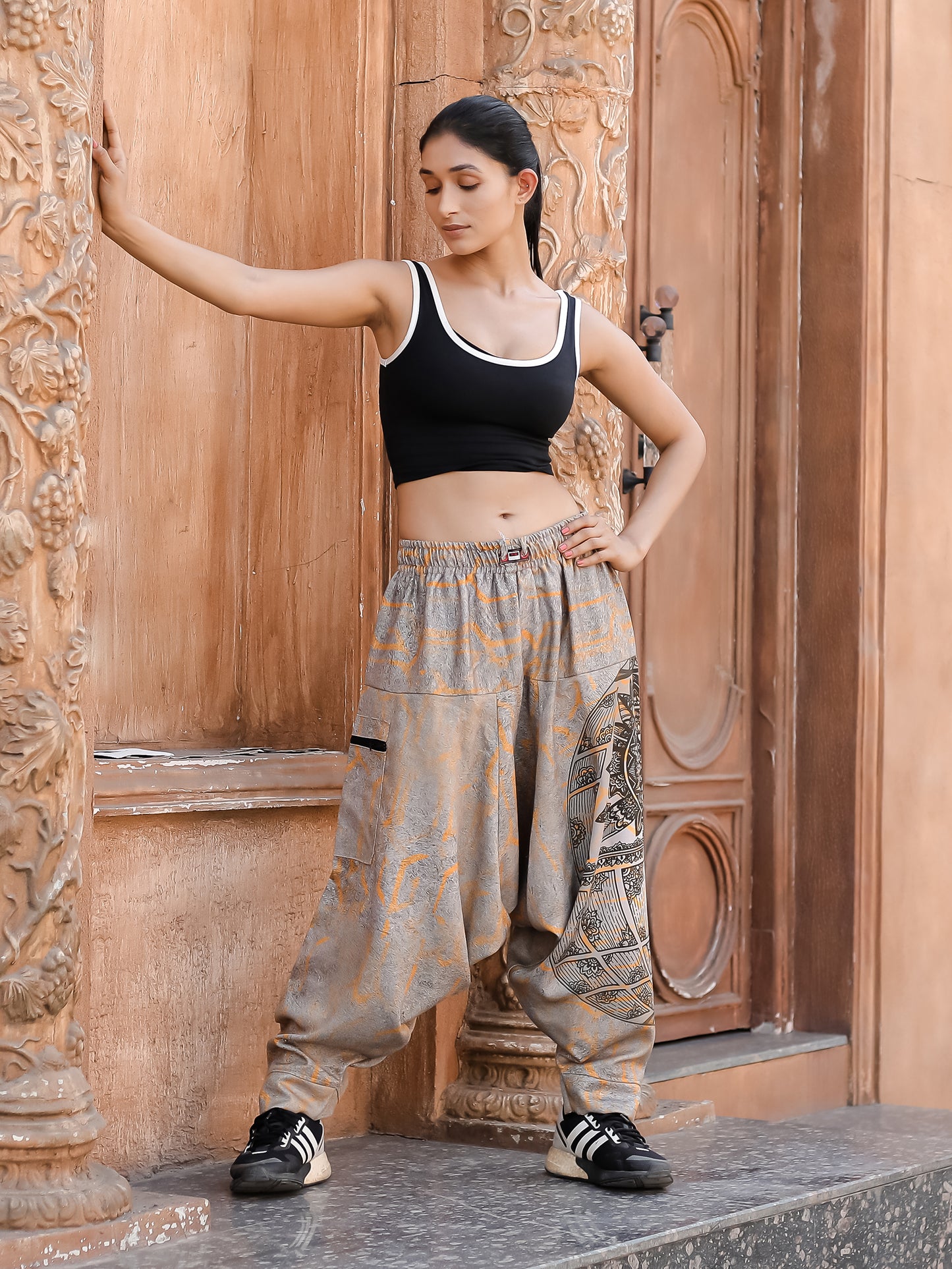 Women's Tribal Mandala Print Harem Pants For Travel Yoga Dance