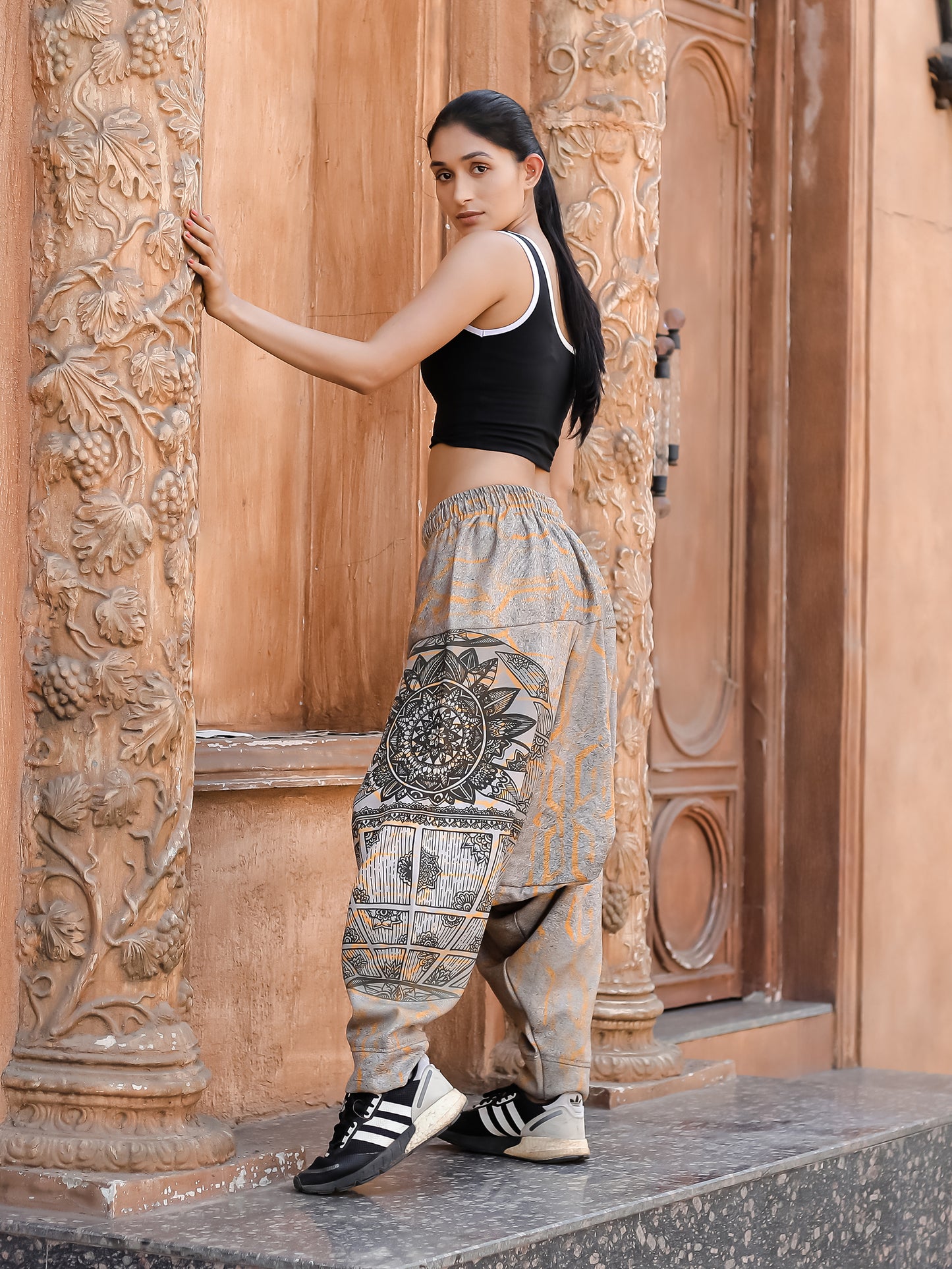 Women's Tribal Mandala Print Harem Pants For Travel Yoga Dance