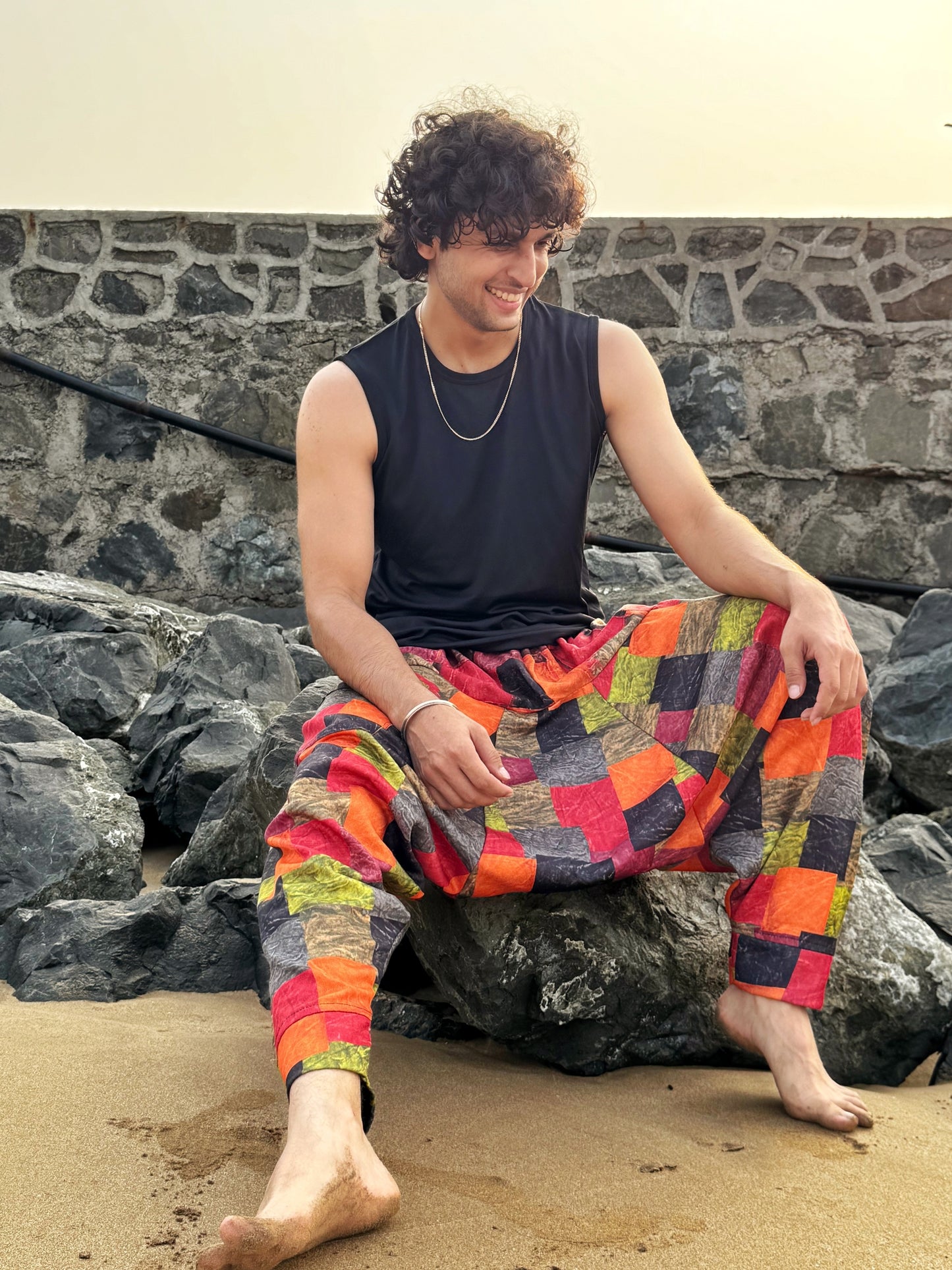 Men's Harem Pants For Dance Dance Yoga Travel