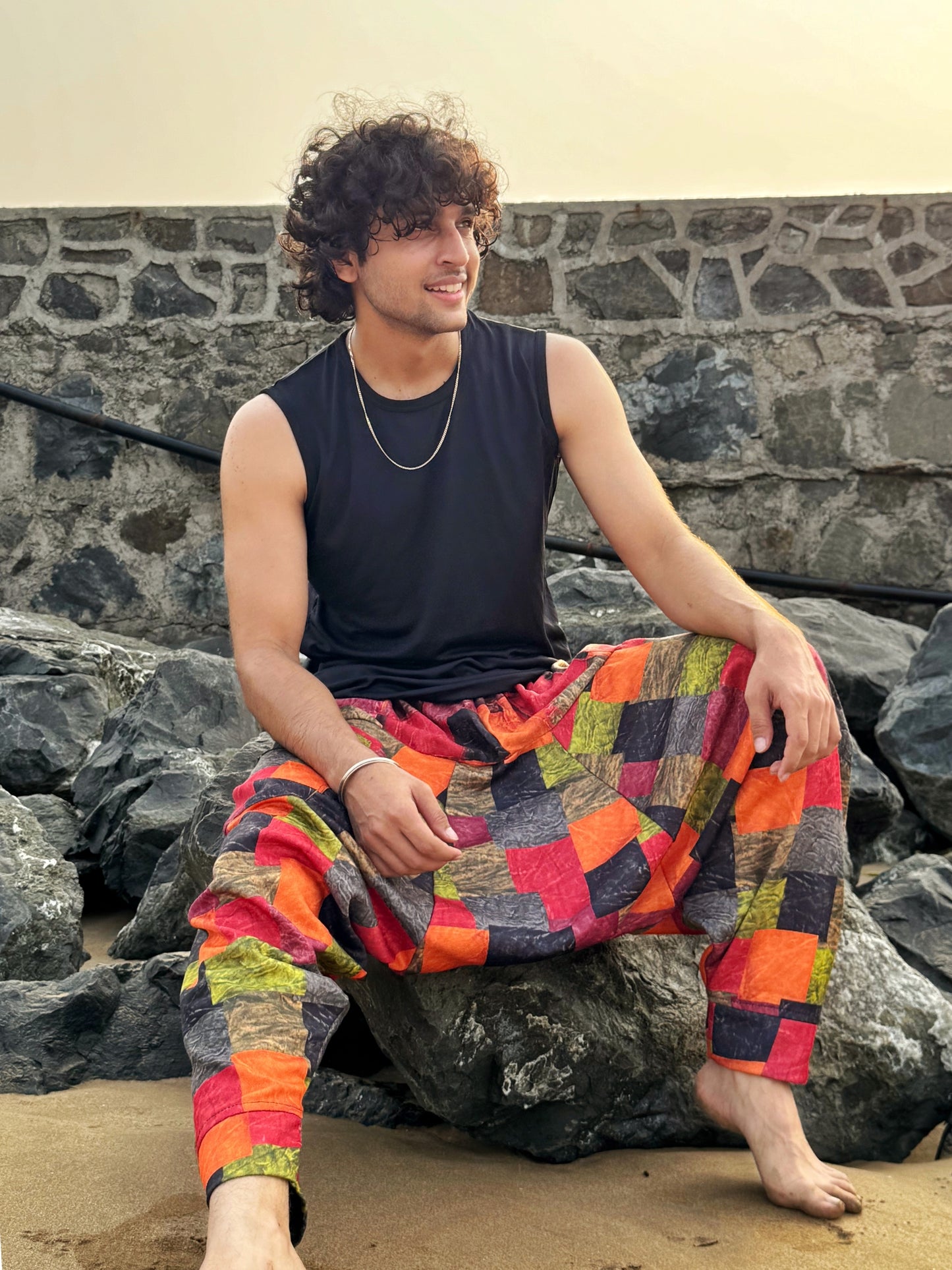 Men's Harem Pants For Dance Dance Yoga Travel