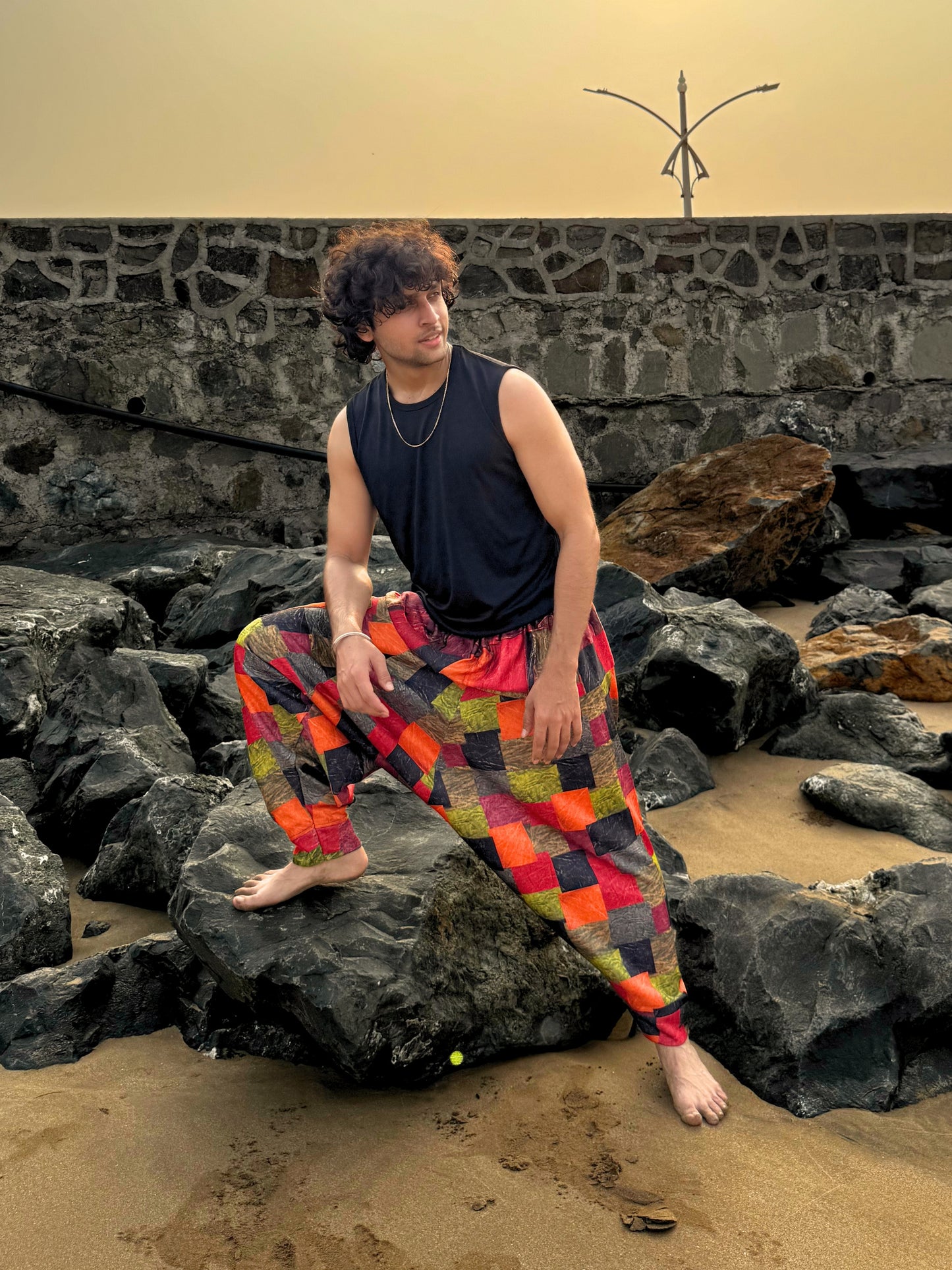 Men's Harem Pants For Dance Dance Yoga Travel