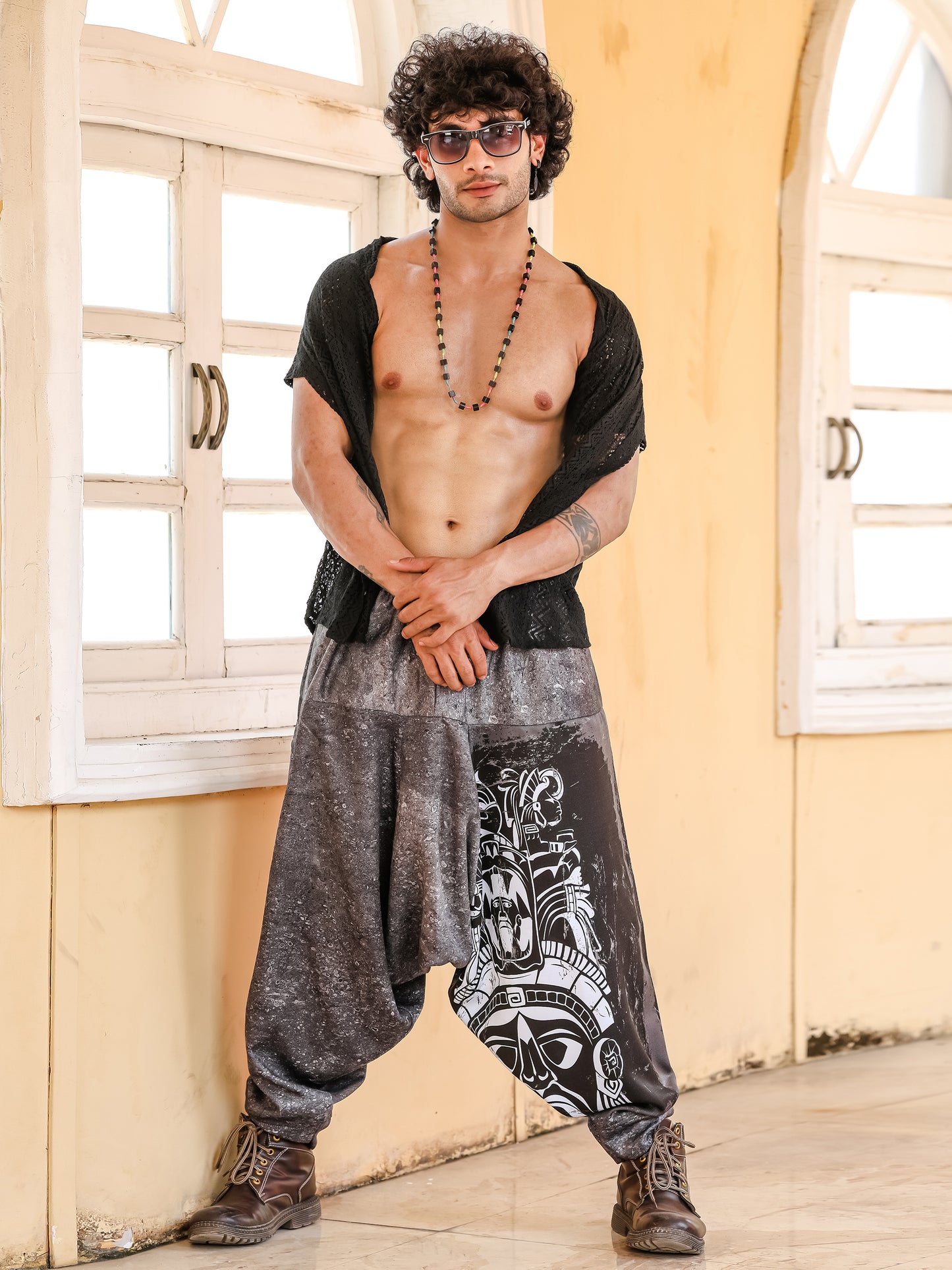 Men's Harem Pants For Dance Travel Yoga