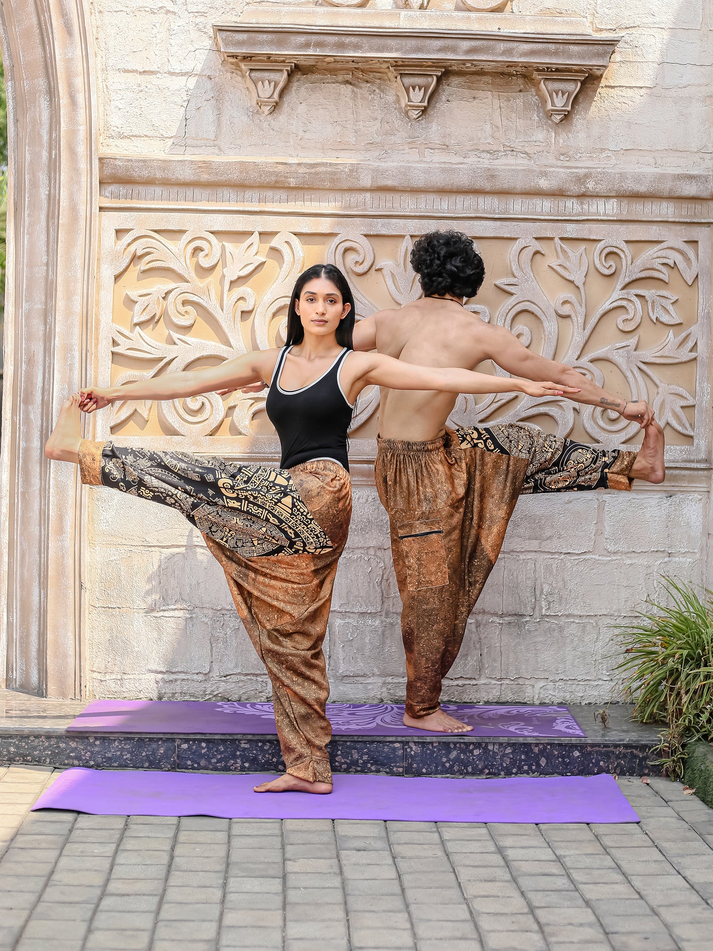 Women's Aladdin Balloon Harem Pants For Yoga Dance Travel