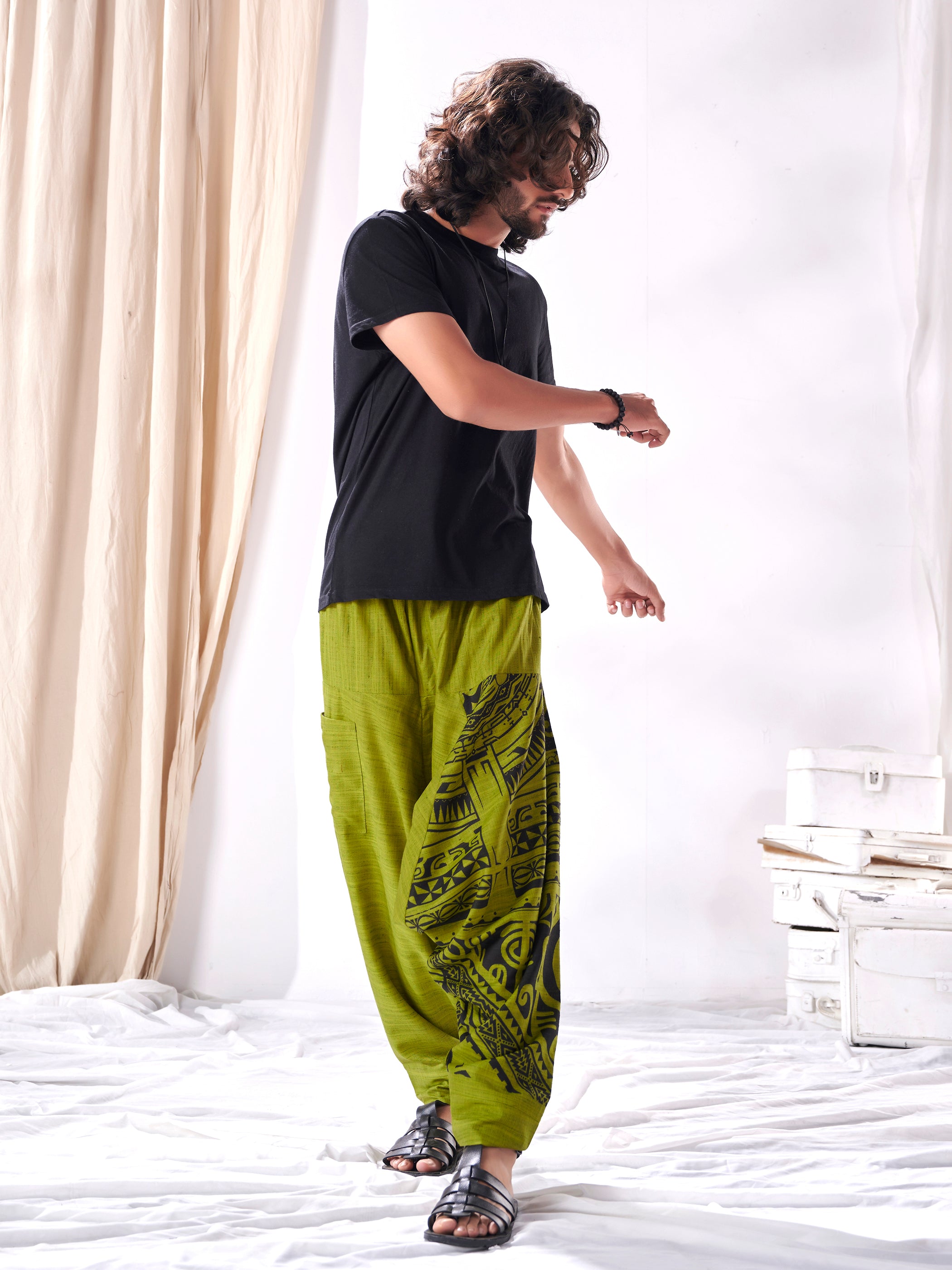 Harem Pants Aladdin Pants Harem Trousers in Bag Yoga Pants - Etsy |  Pantalon aladdin, Pantalons bouffants, Pantalon yoga