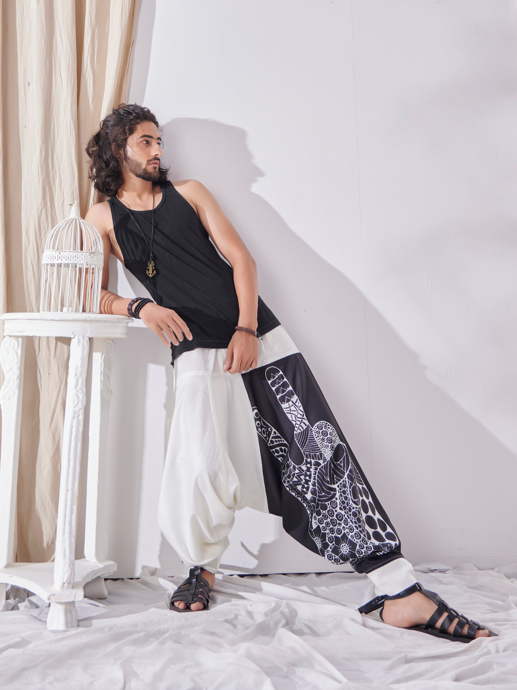 Dark Pyramid Unisex Harem Pant – STAND OUT
