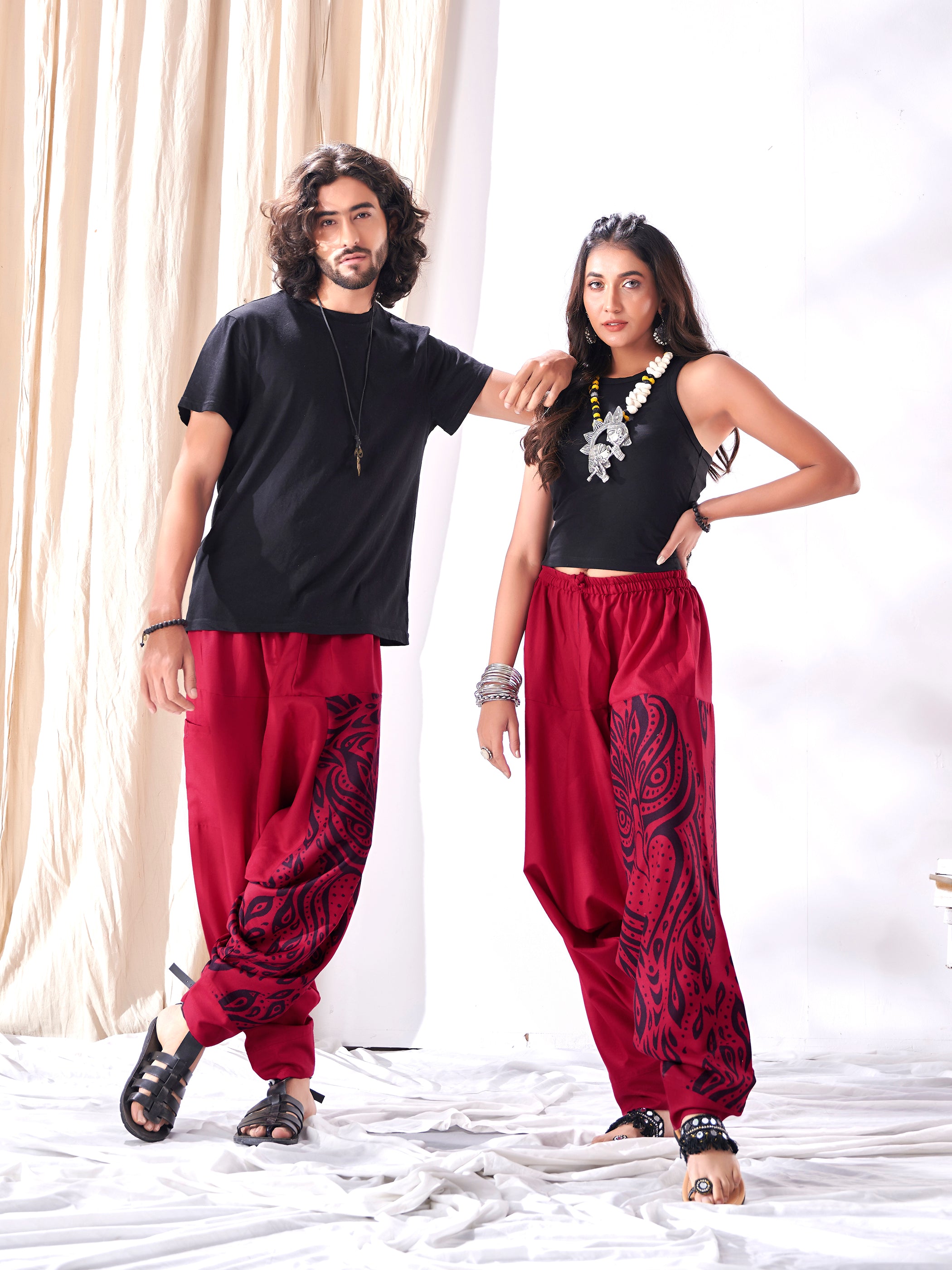 Aaheli Kurta Set : Buy Aaheli Pale Khaki Cotton Embroidered Kurta & Harem  Pants Set Online | Nykaa Fashion