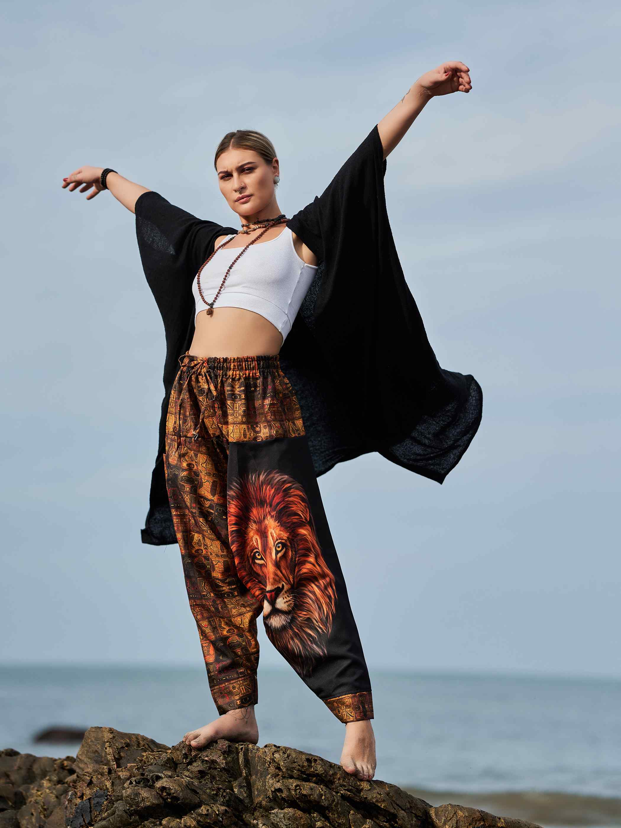 Buy MILLION STORE Women Printed Summer Loose Baggy Boho Cotton Aladdin  Harem Pants High Waist Salwar Online at Best Prices in India  JioMart